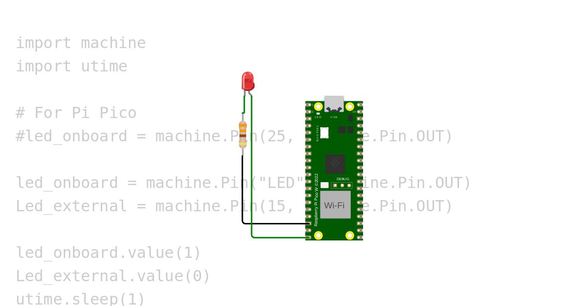 Pico W v1.2 Led Toggle Fixed simulation