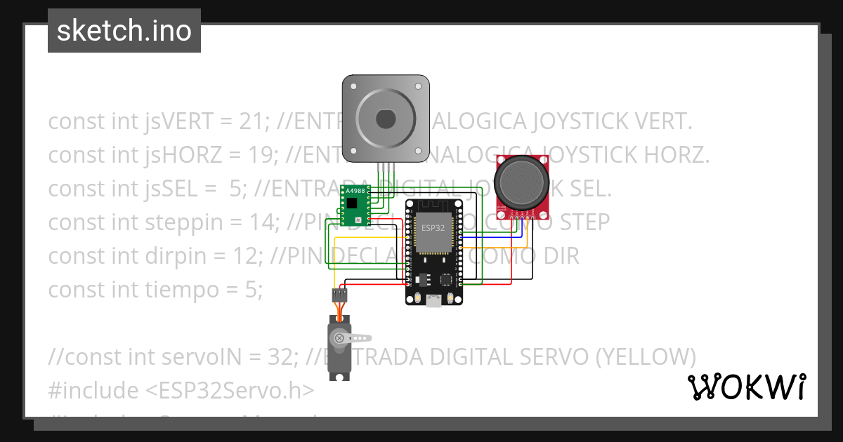 ESP32 carro control remoto Copy - Wokwi ESP32, STM32, Arduino Simulator