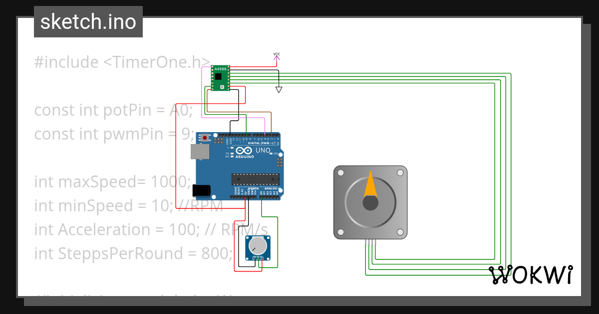 PWM Timer test - Wokwi ESP32, STM32, Arduino Simulator