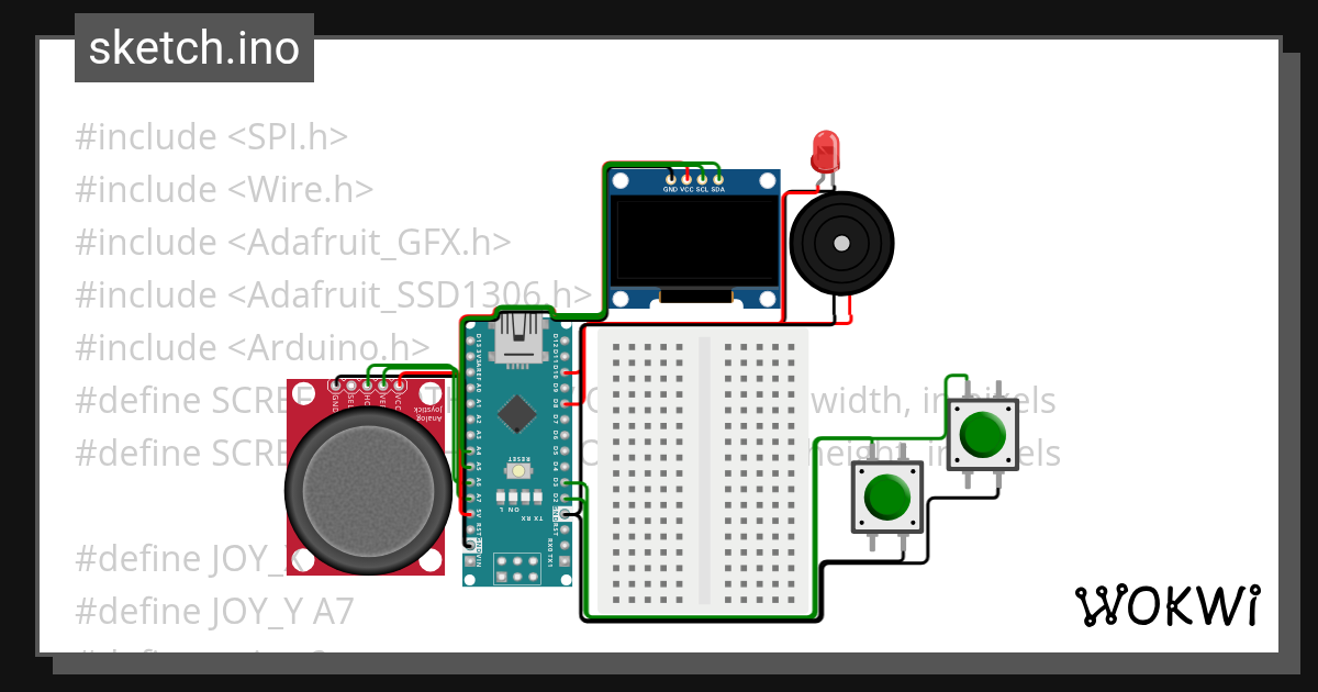 Nano - Wokwi ESP32, STM32, Arduino Simulator