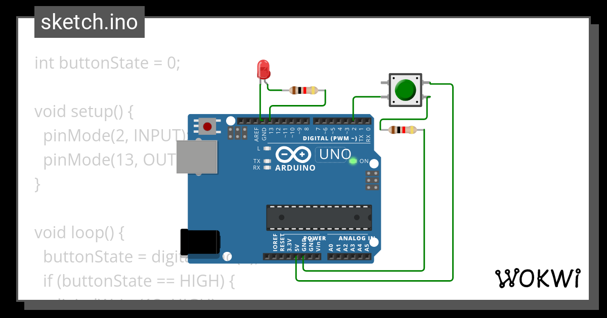 interface switch - Wokwi ESP32, STM32, Arduino Simulator