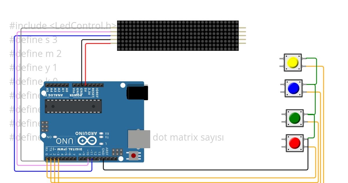 Çalarak yapılan yılan oyunu simulation