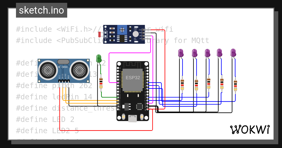 Wokwi online esp32 stm32 arduino simulator