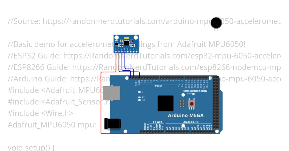 Gyro_accelerometer.ino simulation