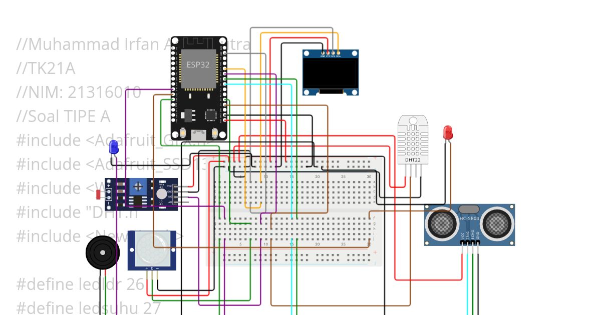 Esp32 4Sensor simulation