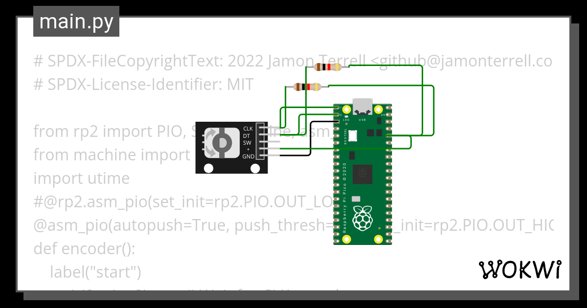 Micropython Pioencoder Copy Wokwi Esp32 Stm32 Arduino Simulator 0145