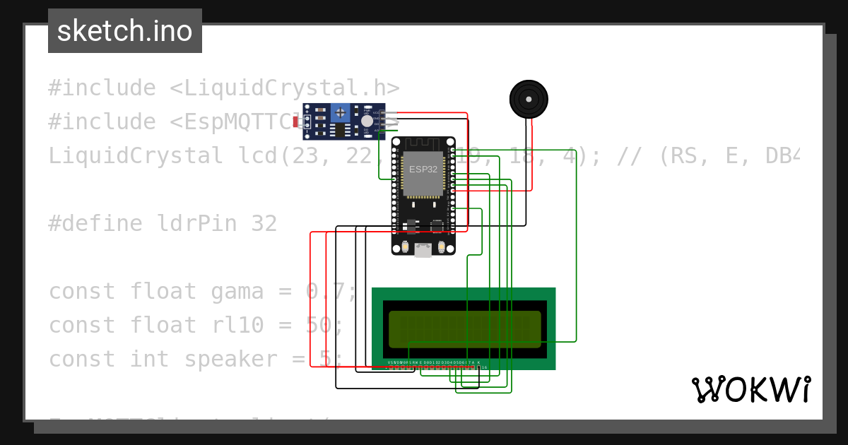 LDR ESP V1 Copy Copy - Wokwi ESP32, STM32, Arduino Simulator