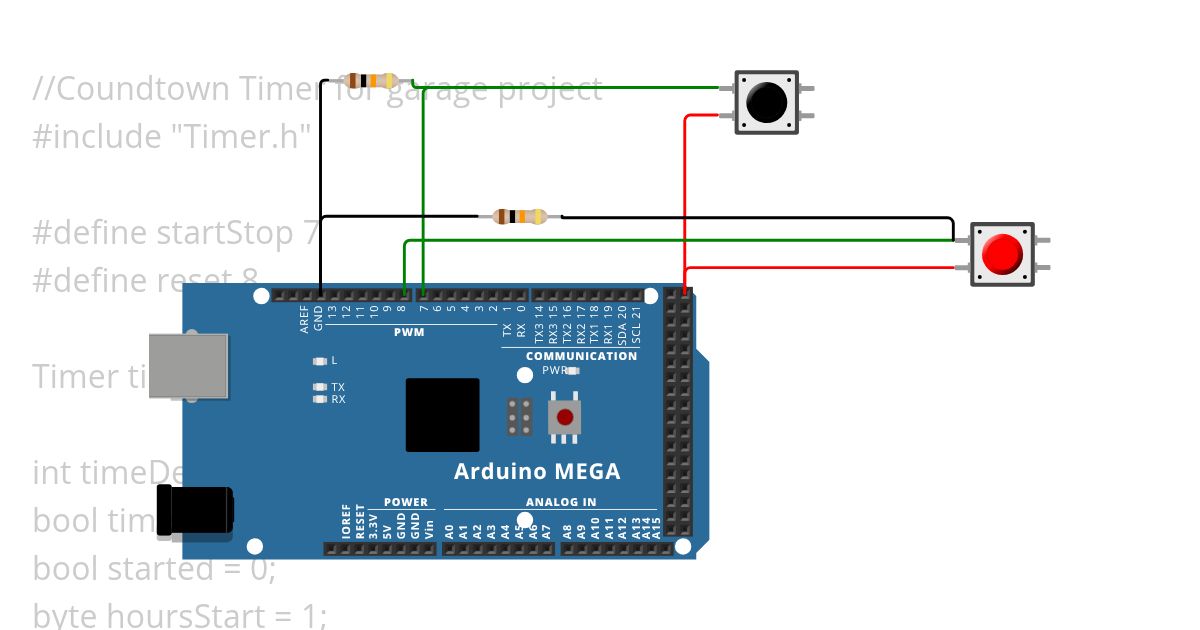 Timer simulation