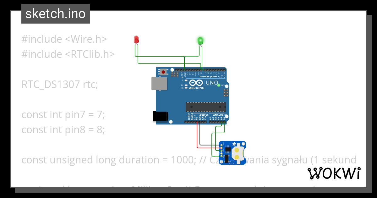 rtc-uno-2pin - Wokwi ESP32, STM32, Arduino Simulator