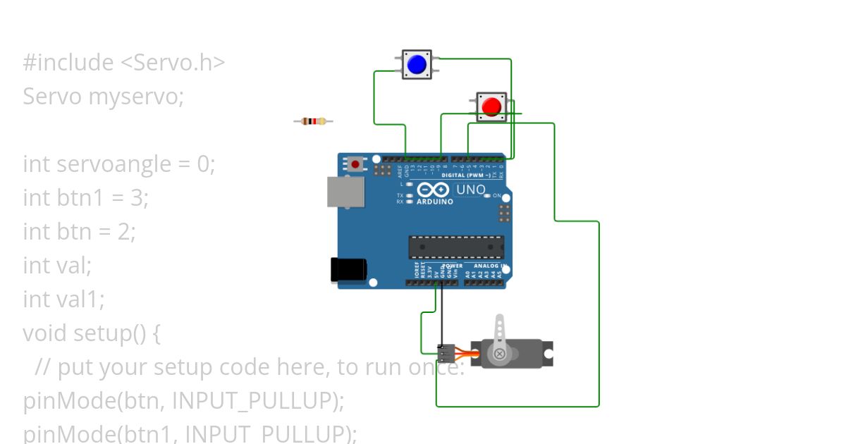 Servo control simulation