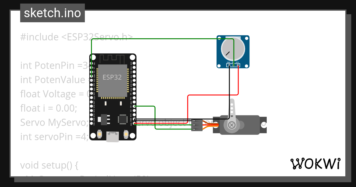 I2C - Wokwi ESP32, STM32, Arduino Simulator