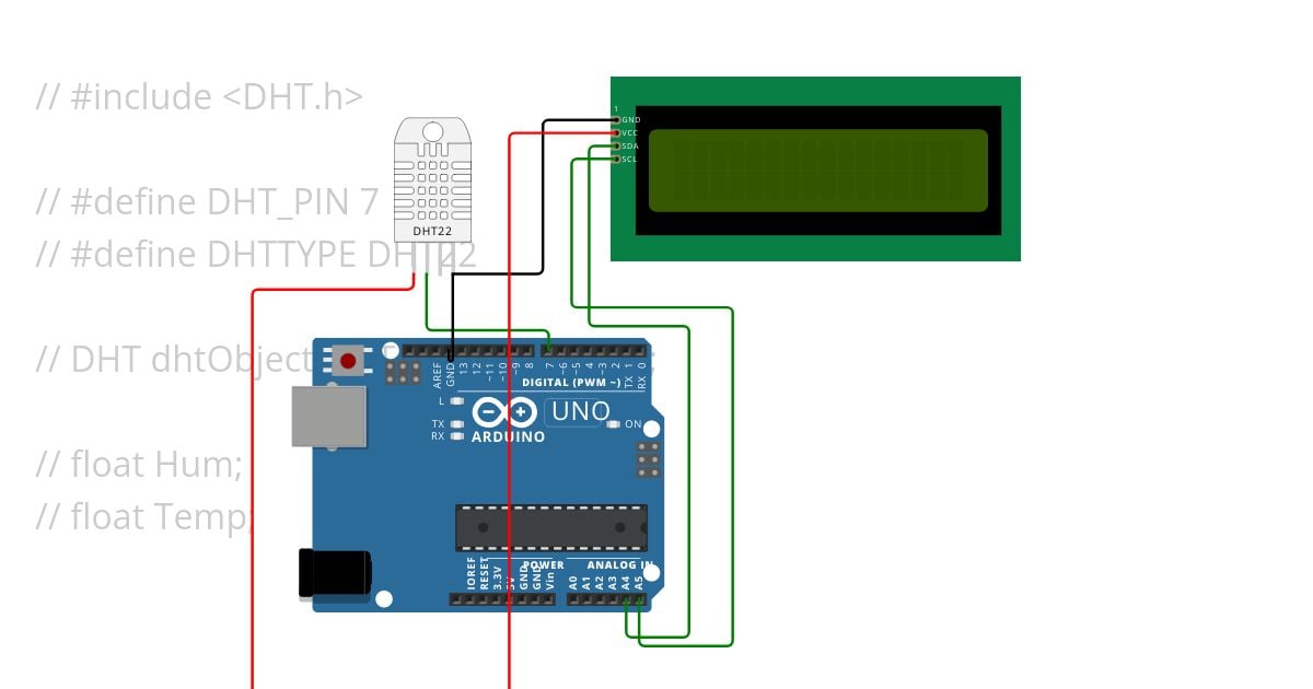 LCD-DHT simulation