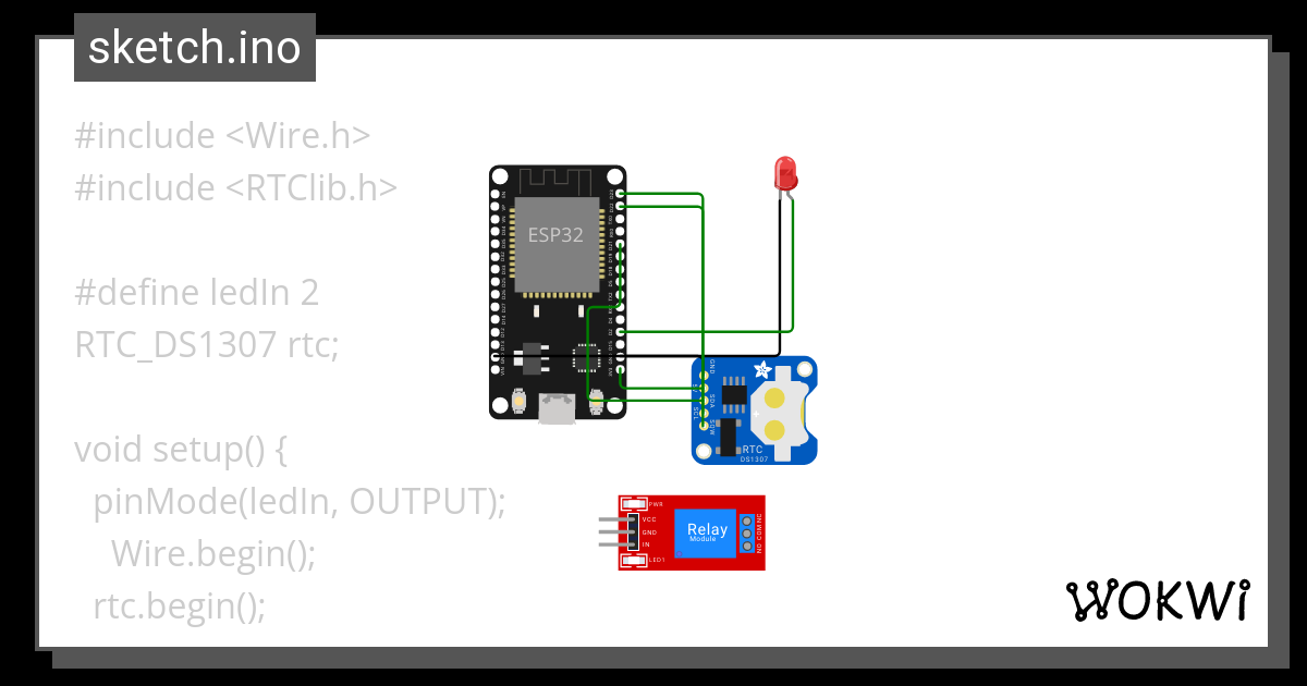 KASIOPIA SIREN - Wokwi ESP32, STM32, Arduino Simulator