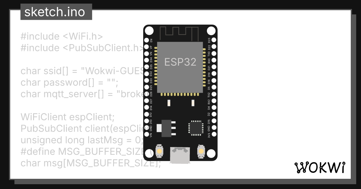 Wokwi - Online ESP32, STM32, Arduino Simulator