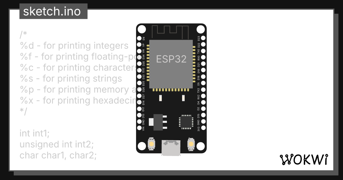 Wokwi online esp32 stm32 arduino simulator