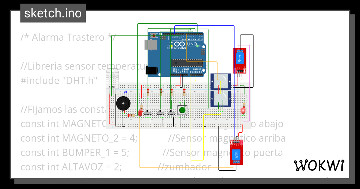 Alarma Trastero Copy Copy - Wokwi ESP32, STM32, Arduino Simulator