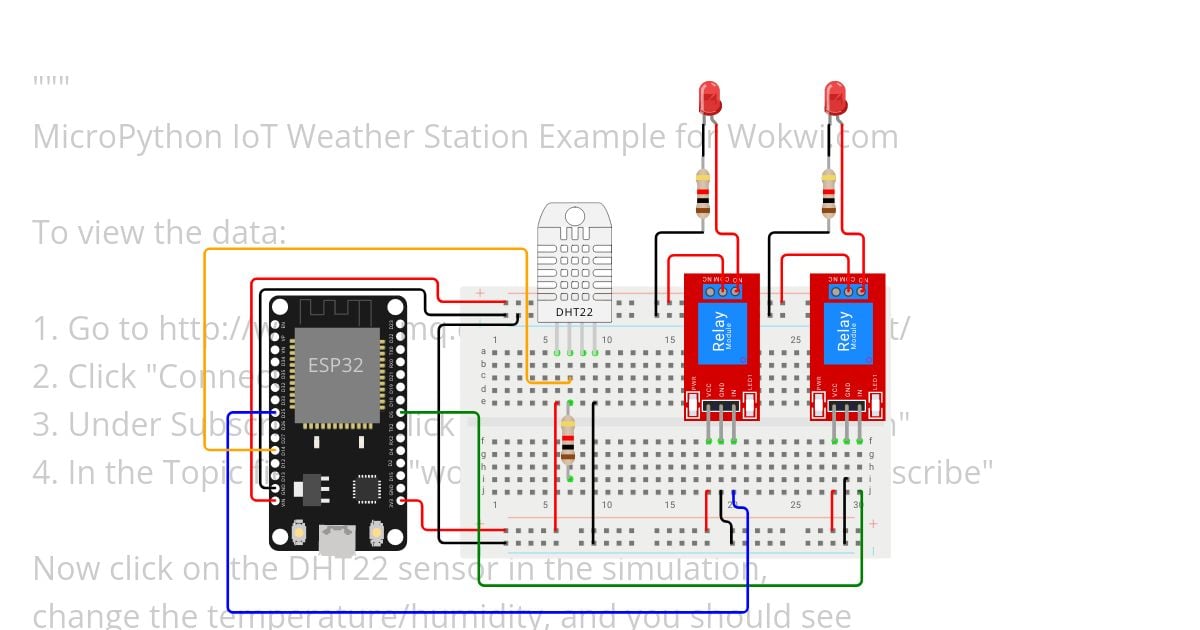 Lab43_MQTT_DHT22 simulation