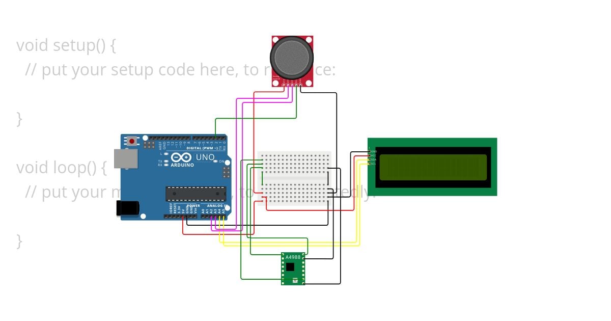 motor-joy-lcd simulation