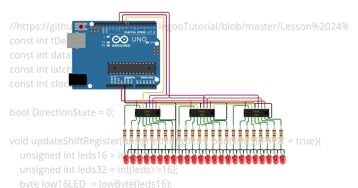 shift-register.ino 24 Copy simulation