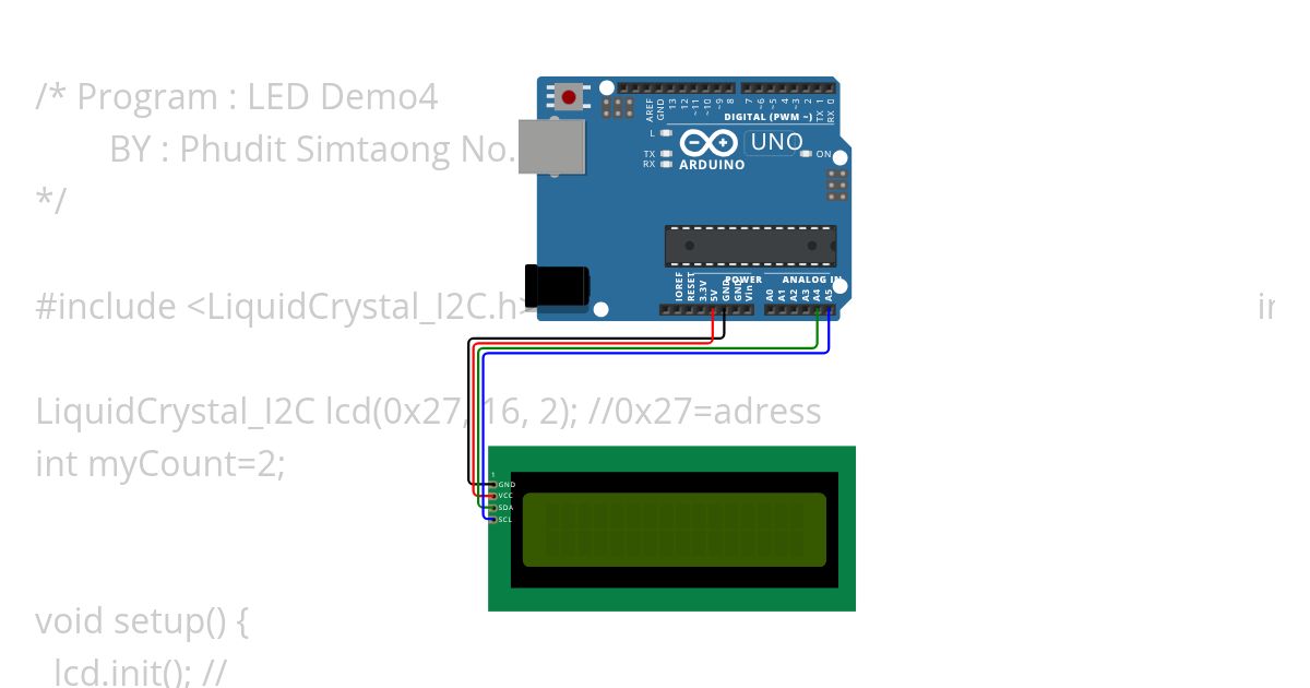 LCD-DEMO4  simulation