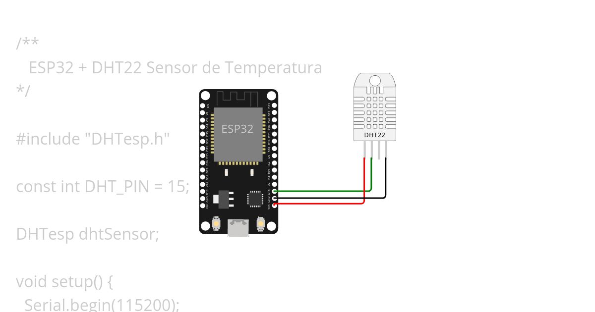 Sensor de Temperatura simulation