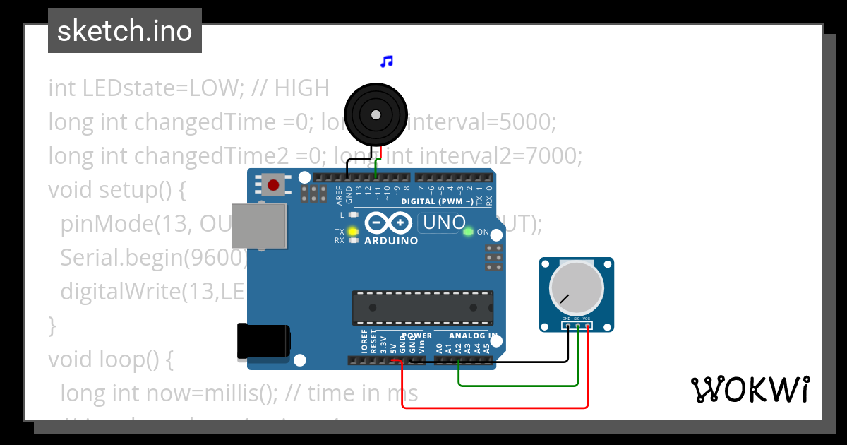 Two Timers Wokwi Esp32 Stm32 Arduino Simulator 5045