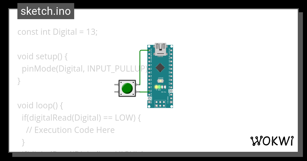 Internal Pullup Exhibit Wokwi Esp32 Stm32 Arduino Simulator 8304