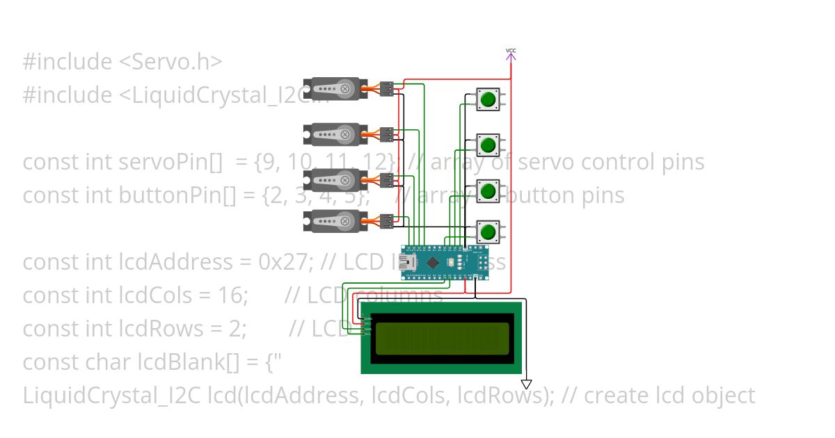 servoDispenser simulation