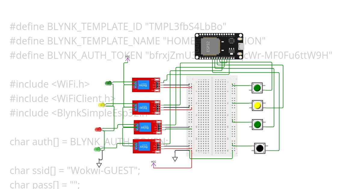 HOME AUTOMATION simulation