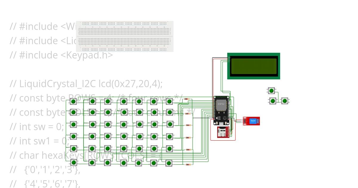 testDisplay simulation