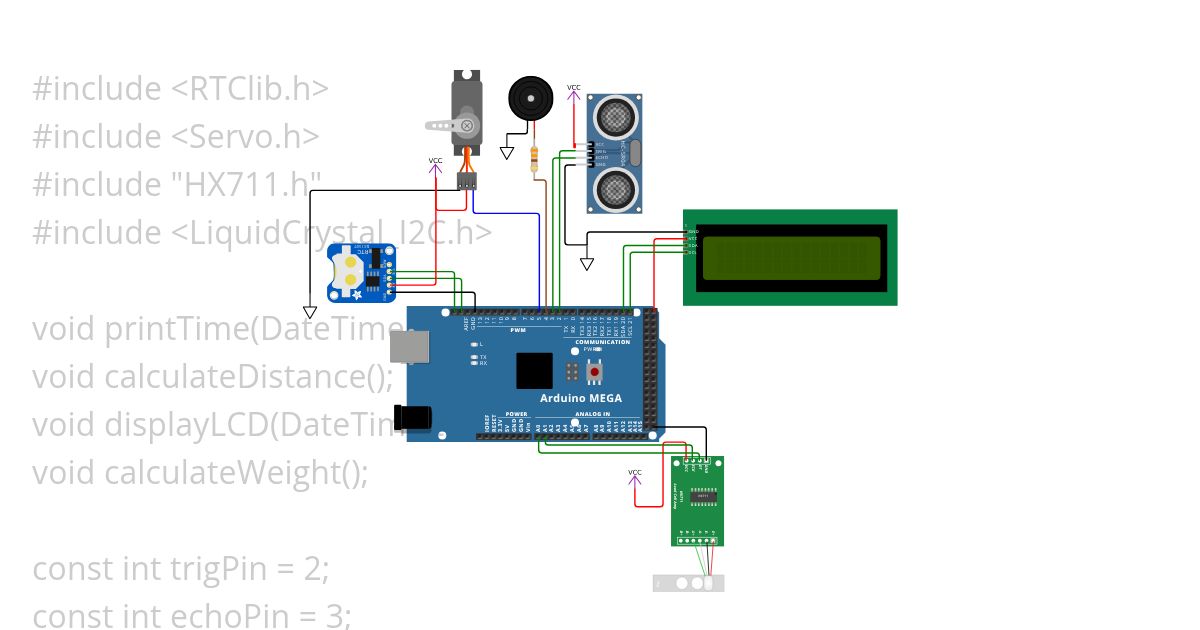 Fish Feeder System simulation