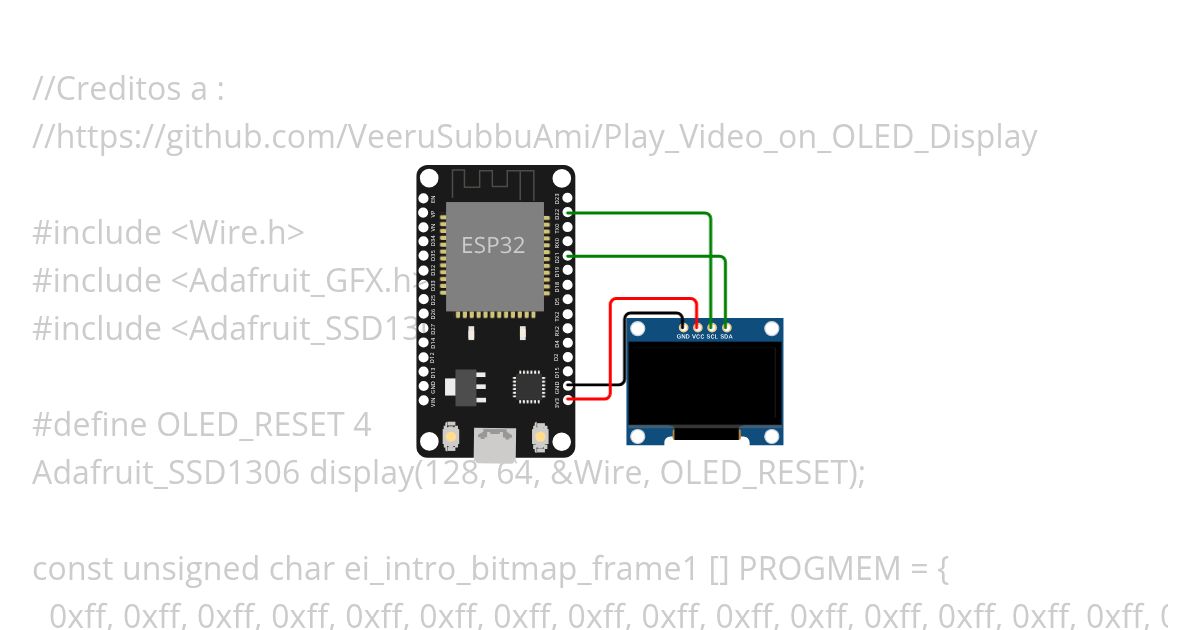 Video ESP32 simulation