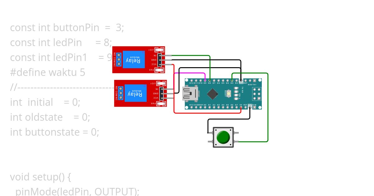 2 relay simulation