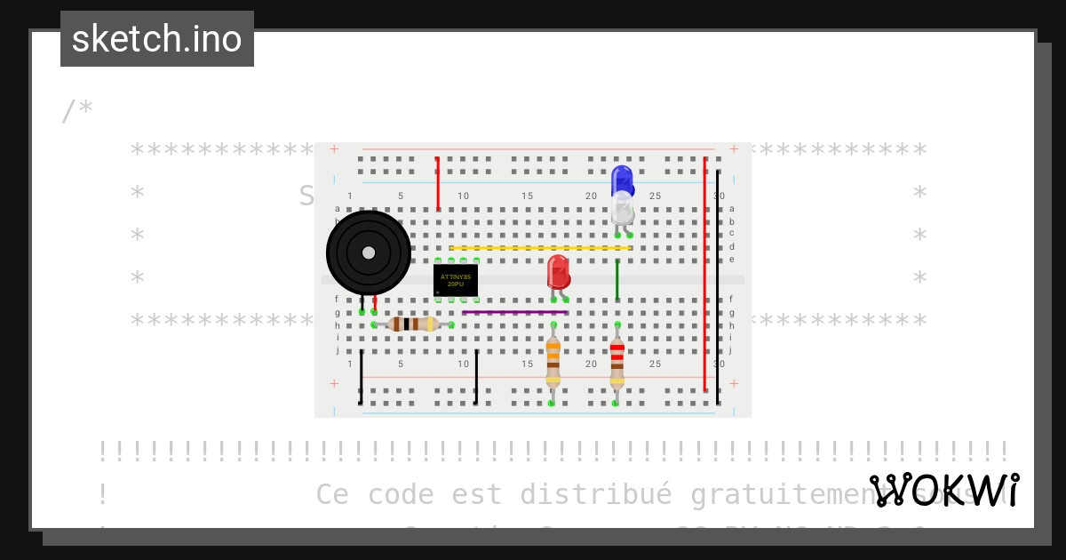 Simulateur soudure attiny sans delay wokwi esp32 stm32 arduino