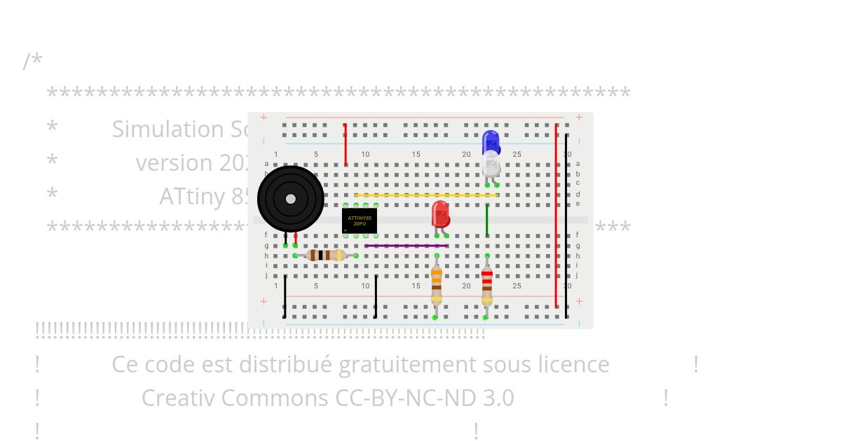 Simulateur soudure ATtiny_sans delay() simulation