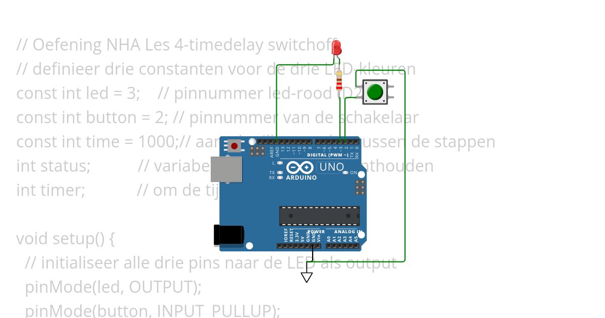 NHA les 4b off delay simulation