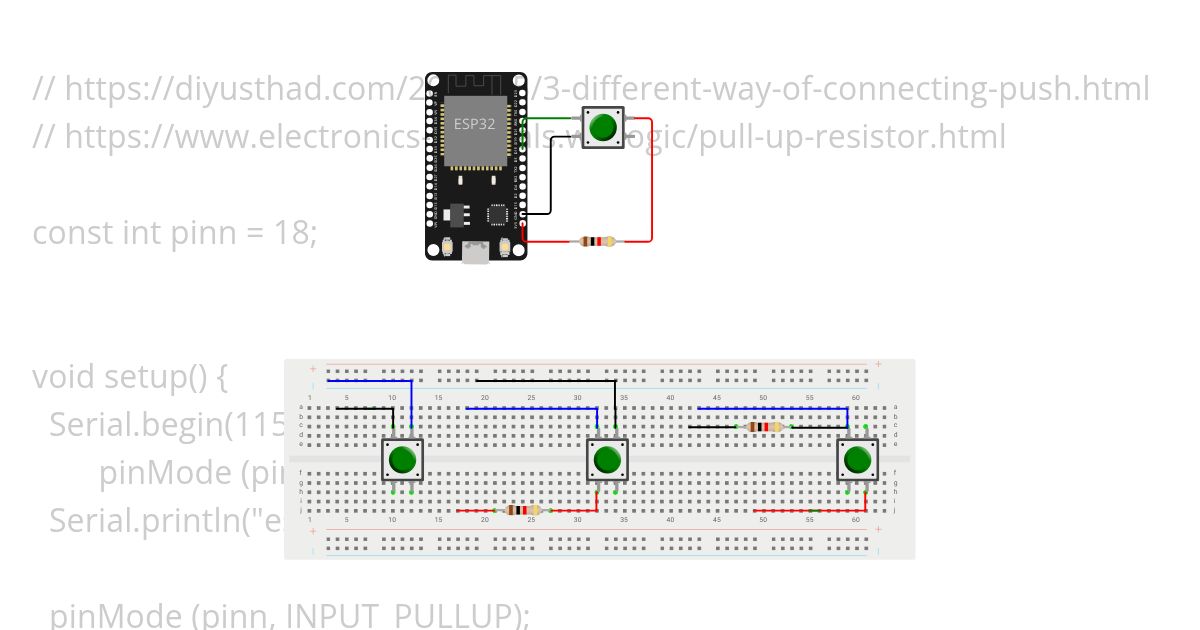 button_pullup simulation