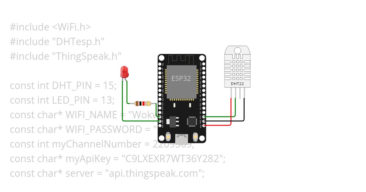 Tempsensor simulation