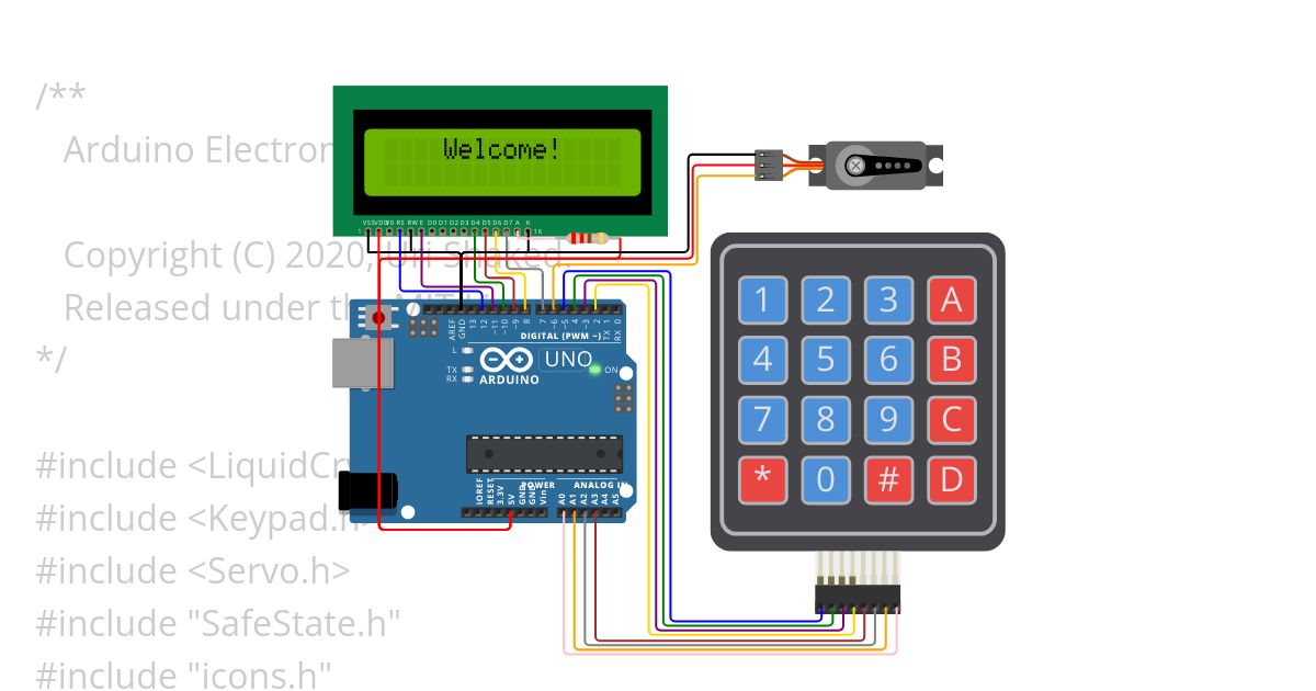 electronic-safe.ino Copy simulation