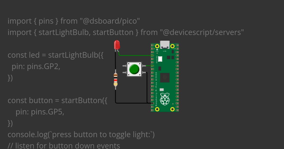 DeviceScript Pi Pico