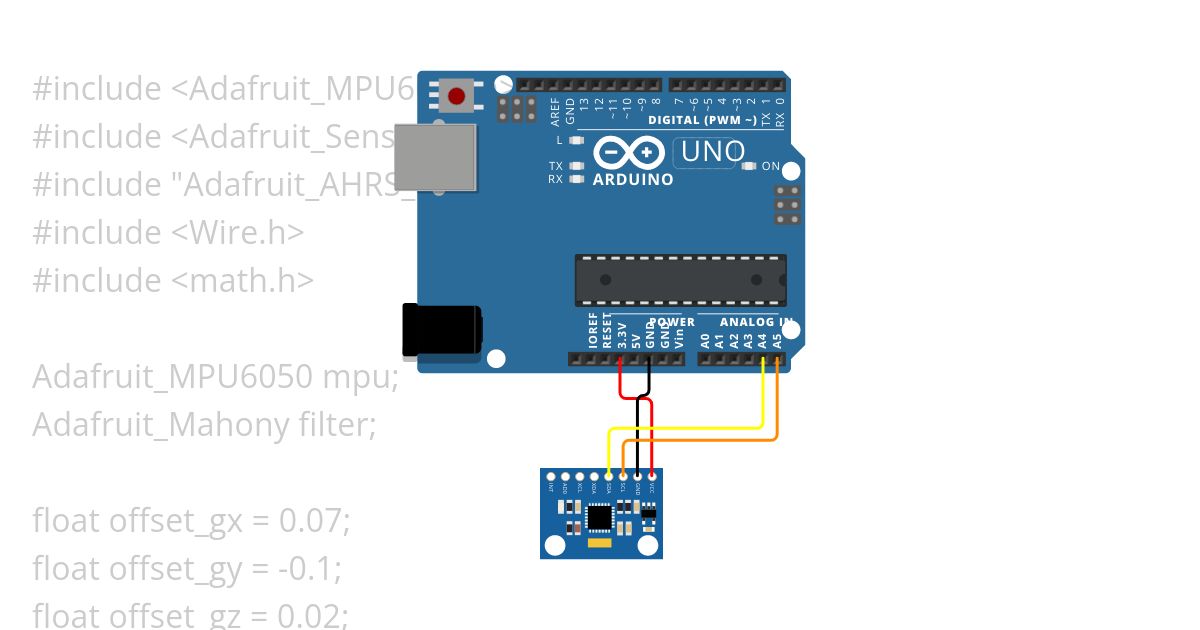 adafruit-mpu6050-plotter.ino simulation