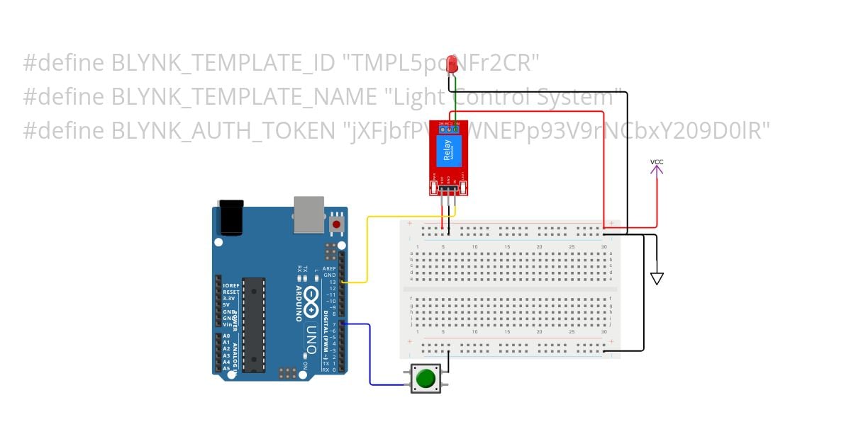 Light Control System simulation