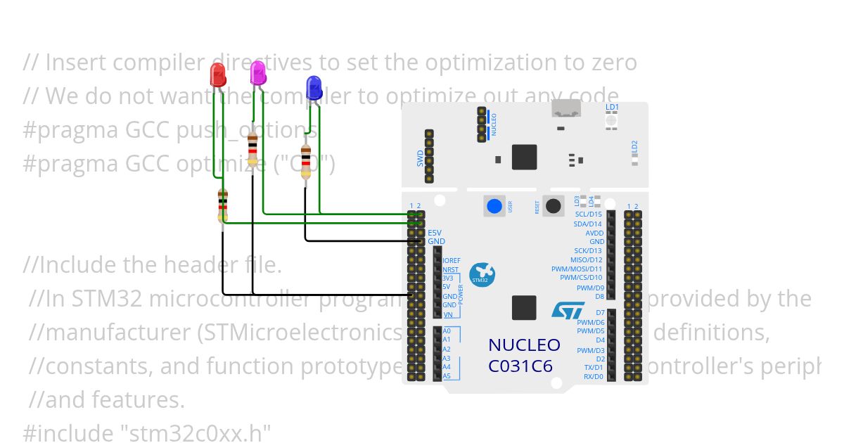 PROJECT_2_STM32C031C6 simulation