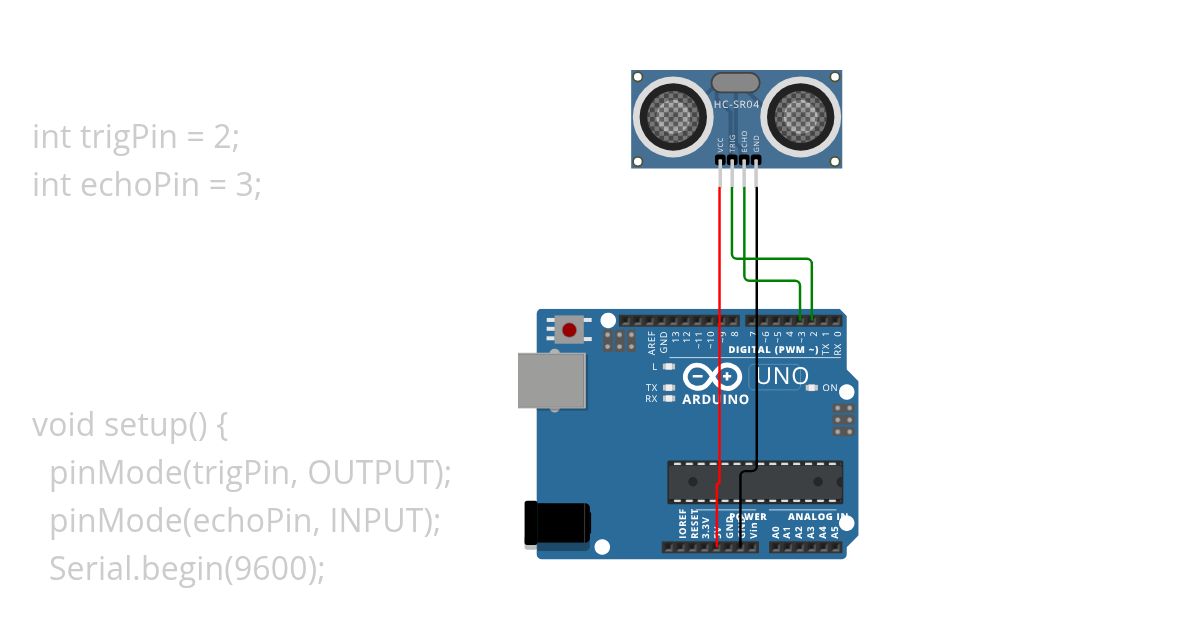 ultrasonic sensor simulation