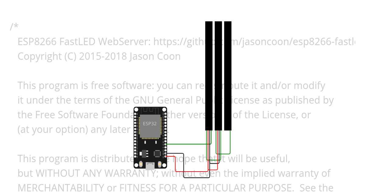 esp8266-fastled-iot-webserver Copy simulation