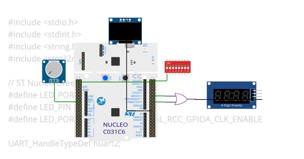white cvb light simulation
