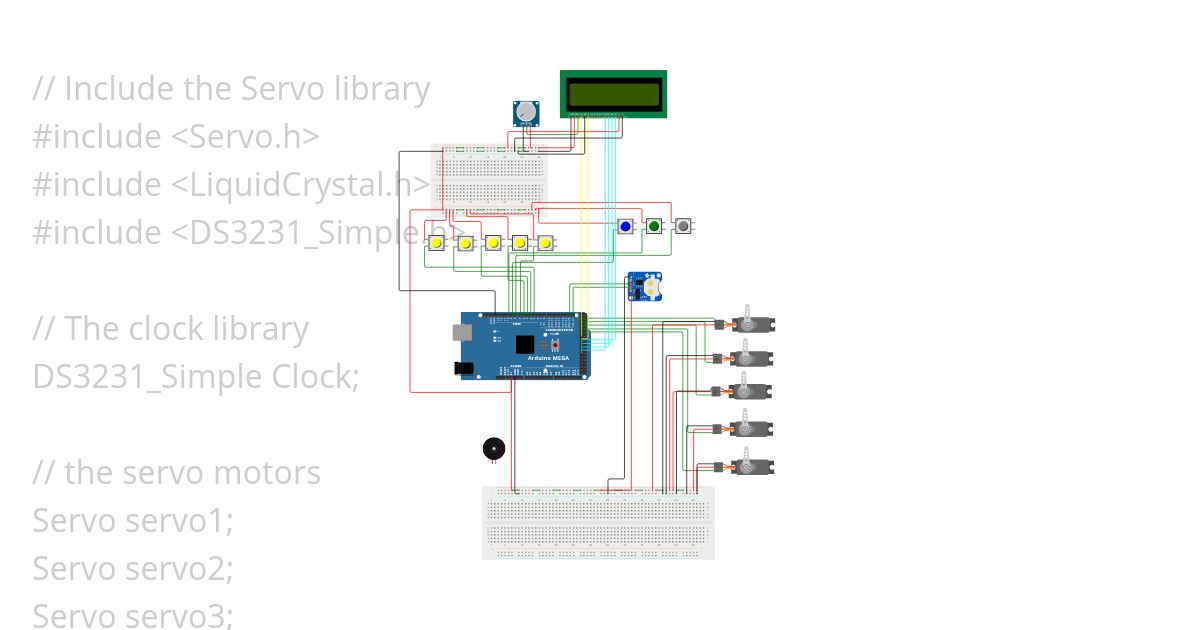 AUTOMATIC PILL DISPENSER simulation