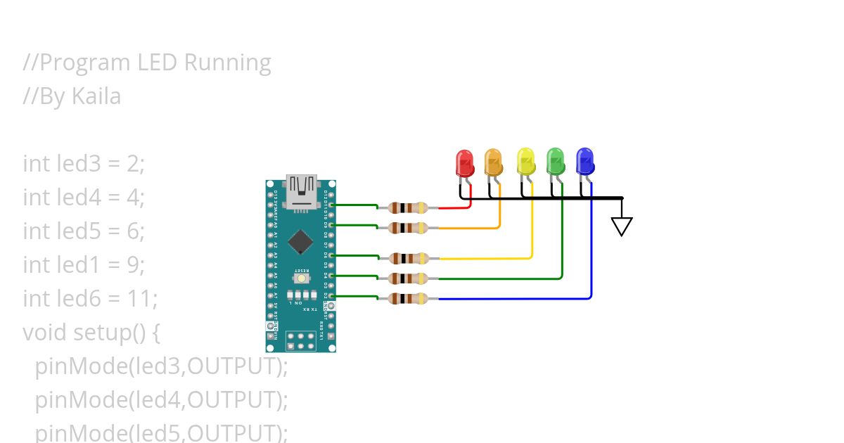 XI-TEDK2-16-KAILA SALSA BILA-LED RUNNING simulation