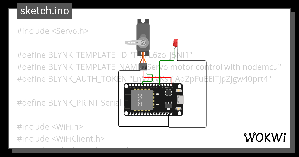 Servo Motor And Pump Or Led Control With Nodemcu Wokwi Simulation Wokwi Esp32 Stm32 Arduino