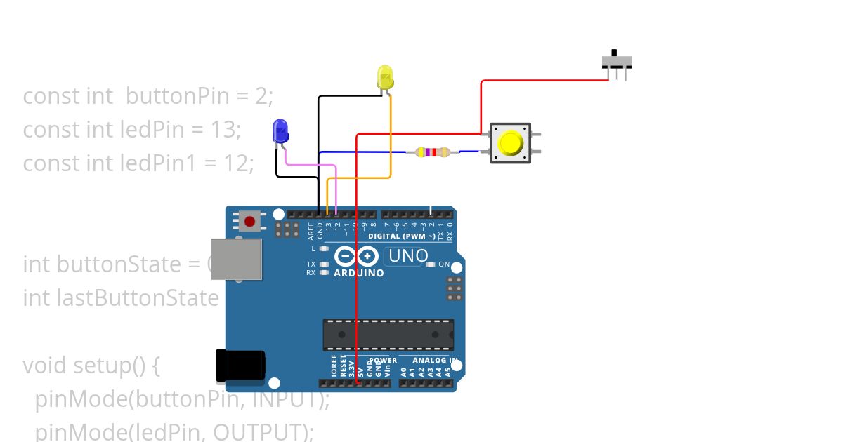 Switch State Change ditection simulation
